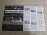 Thorens TD-224 Turntable Ad, 1961, Pgs, Article, Rare, Vinatge Audio. Fixed Price $9.99.