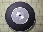 Glenburn AT100 Turntable Parts - Record Platter With Mat. Fixed Price $9.95.