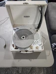 1950 Vintage Authentic Mitchell Portable Record Player. Works Great.. Fixed Price $50.00.