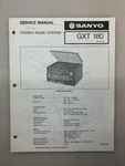 Sanyo Gxt 180 Original Service Manual Free Shipping. Fixed Price $14.00.