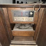 Sears Silvertone Stereo Console 8070 Spanish 8072 Colonial Solid State. Fixed Price $150.00.