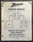 Zenith Service Manual HF33S1 (supplement) Modular And Console Audio Products. Fixed Price $9.00.