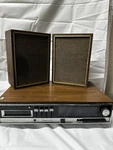 Vintage Magnavox Track Player Am/fm Radio Model 1V9081 With Speakers. Fixed Price $99.99.