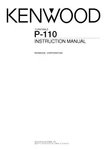 Kenwood P-110 Turntable Owners Instruction Manual. Fixed Price $22.24.