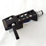 Denon DL-103 Mc Phono Cartridge Moving Coil With Headshell Stylus Clean Tested. Fixed Price $174.80.