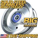 116-4669 6" Billet Idler Pulley For Toro Titan Hd Max 1500, Z Master 2000 Series. Fixed Price $25.99.