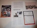 Dual Turntable Brochure '76 5PGS, Specs+info+articles 1225,1226,1228,1249,721. Fixed Price $10.99.