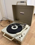 Vintage V648N Deluxe Automatic Portable Record Player. Fixed Price $75.99.