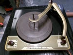 Vintage Voice Of Music Stereo Record Changer 1200A. Fixed Price $70.00.