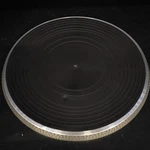Jvc AL-F30BK Turntable Platter And Rubber Mat Working. Fixed Price $31.07.