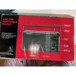 Electro Brand Sporty Am/fm Portable Radio Model 951 Vintage Gray With Box. Fixed Price $22.00.