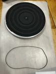 Sanyo Tp 600 Turntable Platter -mat And Belt Read Description. Fixed Price $14.99.