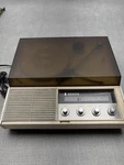 Vintage Zenith Brown Solid State Phonograph Am Radio Turntable Player As Is. Fixed Price $41.79.