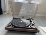 Dual Cs 1241 Automatic Belt Drive Turntable 33/45RPM Rca Type Black/brown. Fixed Price $200.00.