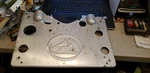 Vintage Rca Console Tube Radio Chassis Cover With Masters Voice Embossed. Fixed Price $29.95.