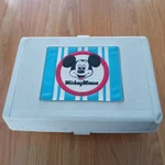 Vtg Mickey Mouse Portable Record Player Suitcase Ge Turntable Spins No Needle. Fixed Price $35.00.