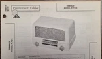 Dewald Model P-705 Fm Radio Photofact. Fixed Price $6.50.