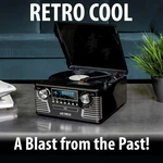 Victrola Haley Retro Bluetooth Record Player & Multimedia Center, 3-SPEED, Cd. Fixed Price $155.17.