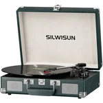 Green Vinyl Record Player 3 Speeds Portable Suitcase Turntable. Fixed Price $58.81.