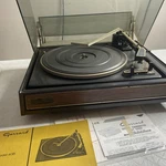 Garrard Model 40 B Record Changer Vintage Stereo With Dust Cover , Manual Untest. Fixed Price $99.00.