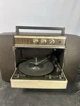 Motorola Hi Fi Stereophonic Record Player Portable Suitcase 10 Rare Wood. Fixed Price $99.99.