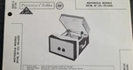 Motorola Models 3F13B And 3F13W (chassis HS-668) 4 Speed Record Player Photofact. Fixed Price $6.50.