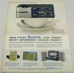 1963 Print Bulova Tiny Transistor Clock Radios Hi-fi Stereo Phonograph. Fixed Price $16.43.