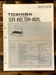 Toshiba SR-B2L Record Player / Turntable Service Manual *original*. Fixed Price $14.97.