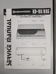 Kenwood KD-9X/9XG Quartz Pll Direct Drive Auto Turntable Service Manual D-5497. Fixed Price $64.95.
