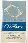 Vintage 1962 Wards Airline Solid State Stereo Phonograph Am-fm Radio Booklet. Fixed Price $9.56.