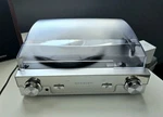 Crosley Tech Turntable 3 Speed Am/fm Radio Portable CR6005A - New Tested. Fixed Price $25.00.