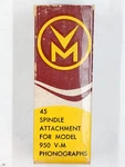 Vtg Vm 45RPM Record Spindle Changer Adapter 950 V-m 900/1200 Series. Fixed Price $18.37.