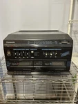 Vtg 80S Panasonic SG-X88 Stereo Music Sound System Duel Cassette Record Player. Fixed Price $30.00.