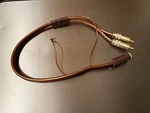 Audio Craft XRR-50 Low Resistance Phono Cable / 50CM. Fixed Price $93.75.