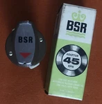 Vintage Bsr 45 Rpm Phonograph Turntable Record Player Spindle Adapter Box Nos. Fixed Price $18.00.