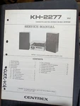 Pioneer Centrex KH-2277 Ku Service Manual Stereo System Original. Fixed Price $29.99.