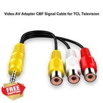 Berlat Video Av Component Adapter Cable For Tcl 3 To Input. Fixed Price $20.00.