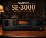 Sansui SE-3000 Rare Vintage Stereo Graphic Equalizer. Fixed Price $1094.27.