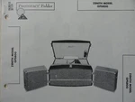 Original Sams Photofact Manual Zenith GPS80G (574). Fixed Price $6.99.