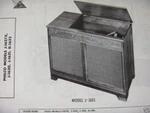 Philco J-1627X, J-1630, J-1631, & K-1632 Phonograph Photofact. Fixed Price $6.50.