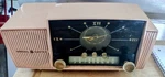 Mid-century Modern 1959 General Electric "ge" Pink "duchess" Am Radio Powers On!. Fixed Price $250.00.