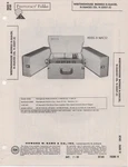 1960 Westinghouse H-56ACS1 Record Player Amp Service Manual Photofact H-56ACS2. Fixed Price $8.99.