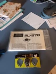 Pioneer PL-S70 Stereo Turntable Operating Instructions. Fixed Price $50.00.