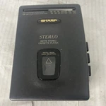 Vintage Sharp JC-190 Portable Stereo Cassette Radio Player For Parts Repair Only. Fixed Price $9.99.