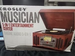 Crosley CR704C-PA Cassette Musician Record Player Turntable Cd Am/fm Speakers. Fixed Price $79.99.