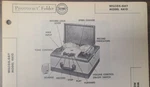Wilcox-gay Model 4A10 "recordio" Tape Recorder Photofact. Fixed Price $6.50.