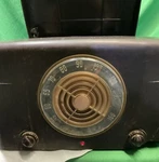 Vtg Admiral Model 6S12N Tube Radio Phonograph. Just The Works.. Fixed Price $48.75.