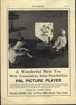 1930 Paper Ad Pal Picture Player Movie Projector Record Plaza Music Talkie. Fixed Price $39.99.