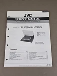 Jvc Turntable AL-F3BK/AL-F3BKX Service Manual D-3071. Fixed Price $54.95.