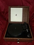 Philco Suitcase Record Player Turntable No. 841.651 Not Tested/power Is N/a. Fixed Price $35.00.
